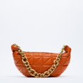 thumbnail image 2 of Bolso de hombro para mujer, nuevo bolso de mano pequeño con diseño de piel de oveja y cadena gruesa bordada para mujer que viaja al trabajo, 2 of 4