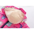 thumbnail image 7 of Girls Boys Winter Warm Fur Windproof Waterproof Hodded Puffer Jacket, 7 of 7