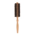 thumbnail image 2 of Round Styling Hair Brush Dryer & Curling Roll Hairbrush with Natural Wooden Handle for Unisex, Brown,, 2 of 6