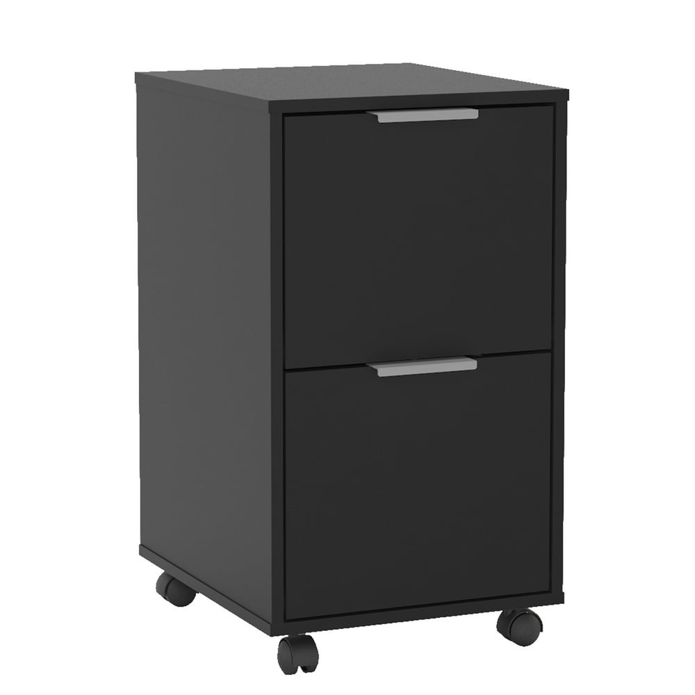 Polifurniture Durban 2 Drawer File Black
