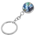 thumbnail image 2 of MasteelfCA Earth Globe Keychain Backpack Hanging Key Ring Purse Key Chain Bag Keychain for Kids, 2 of 7