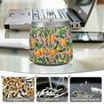thumbnail image 6 of Yayeee Ashtray with Lid for Cigarette Smokeless Stainless Steel Home Ash Holder, Pink Oranges, 6 of 7