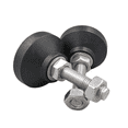 thumbnail image 2 of 1 Pcs 304 Stainless Steel Plastic Head Set Screws for Machining Fittings 40xM10x100mm., 2 of 5