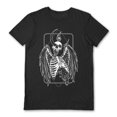 thumbnail image 2 of Von Kowen - Camiseta Dark Angel Bringer Of Light para Adultos Unisex (Negro, Blanco), 2 of 2