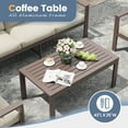 thumbnail image 5 of UDPATIO Aluminum Patio Furniture Set, Contemporary Outdoor Couch Set, Aluminum Patio Conversation Set, Beige, 5 of 9