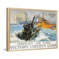 thumbnail image 1 of Invest in the Victory Liberty Loan Poster, Figurative Transportation World Culture Framed Art Print Wall Art by L^a^ Shafer Sold by Art.Com, 1 of 6