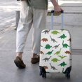 thumbnail image 3 of White Dinosaurs Silhouette Pattern Luggage Cover Fashion Suitcase Cover Baggage Covers Fit 25-28 Inch Luggage (Go Travel), 3 of 5