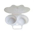 thumbnail image 3 of 3 Pcs Egg Poacher Microwavable, Microwave Egg Maker, Microwave Egg Cooker Egg Maker Poached Egg Steamer Kitchen Gadget Omelet Maker Kitchen Cooking Tool, 3 of 7