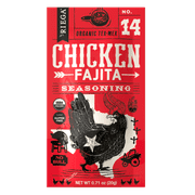 Organic Chicken Fajita Seasoning - Pack of 8