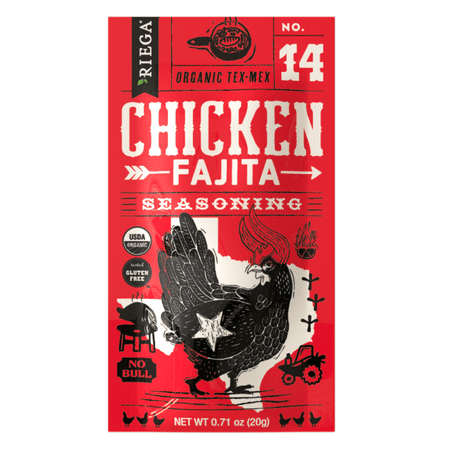Organic Chicken Fajita Seasoning - Pack of 8