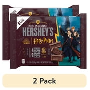 (2 pack) Hershey's Milk Chocolate Harry Potter™ Halloween Candy, Bars 1.55 oz, 6 Count