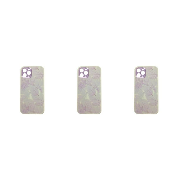 Monstrate Funda para teléfono TPU Funda para teléfono a prueba de golpes Protector móvil con estampado de hojas, hoja grande, reemplazo para 11 Type2 NO2