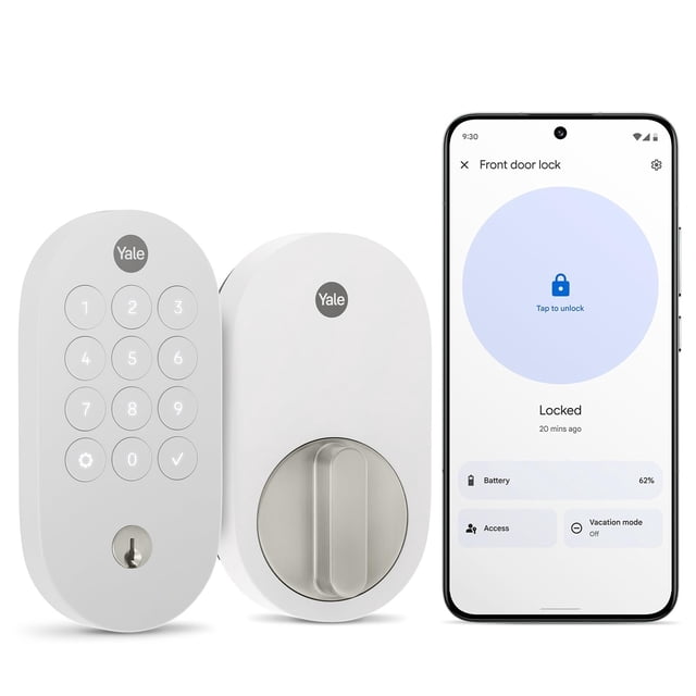 Cerradura inteligente Yale YRD510-MT1-SNW Matter Google Home