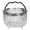 Black, variant on CookMate Stainless Steel Mesh Steamer Basket Pressure Cooker Insert With Heat Resistant Handle Multi-use Food Steaming Strainer For 6 Quart Electric Cooker Kitchen Cooking