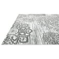 thumbnail image 3 of MeyJey Boho Indoor Area Rug 3'x5' Non-Slip Machine Washable Vintage Distressed Floor Carpet for Living Room Bedroom Dining Kitchen Hallway, Light Gray, 3 of 13