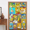 thumbnail image 4 of Cortinas opacas de Los Simpsons para decoración del hogar, cortinas aislantes para ventanas, cortinas para dormitorios y salas de estar, 4 of 7