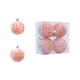 thumbnail image 2 of Adornos navideños, 4 bolas navideñas flocadas, juego de decoración navideña. Varios estilos de adornos para árboles de Navidad que también se pueden usar para otras fiestas., 2 of 5