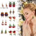 thumbnail image 4 of The Grinch Earrings Kids Grinch Decor 1 Pair Cute Cartoon Earrings Gift For Women Girl Birthday/Valentine's Day/Anniversary, 4 of 4