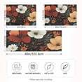 thumbnail image 2 of Yayeee Pillowcase Standard Size Set of 2 Satin Wrinkle Resistant Pillow Case, Red Flowers Pattern, 2 of 7