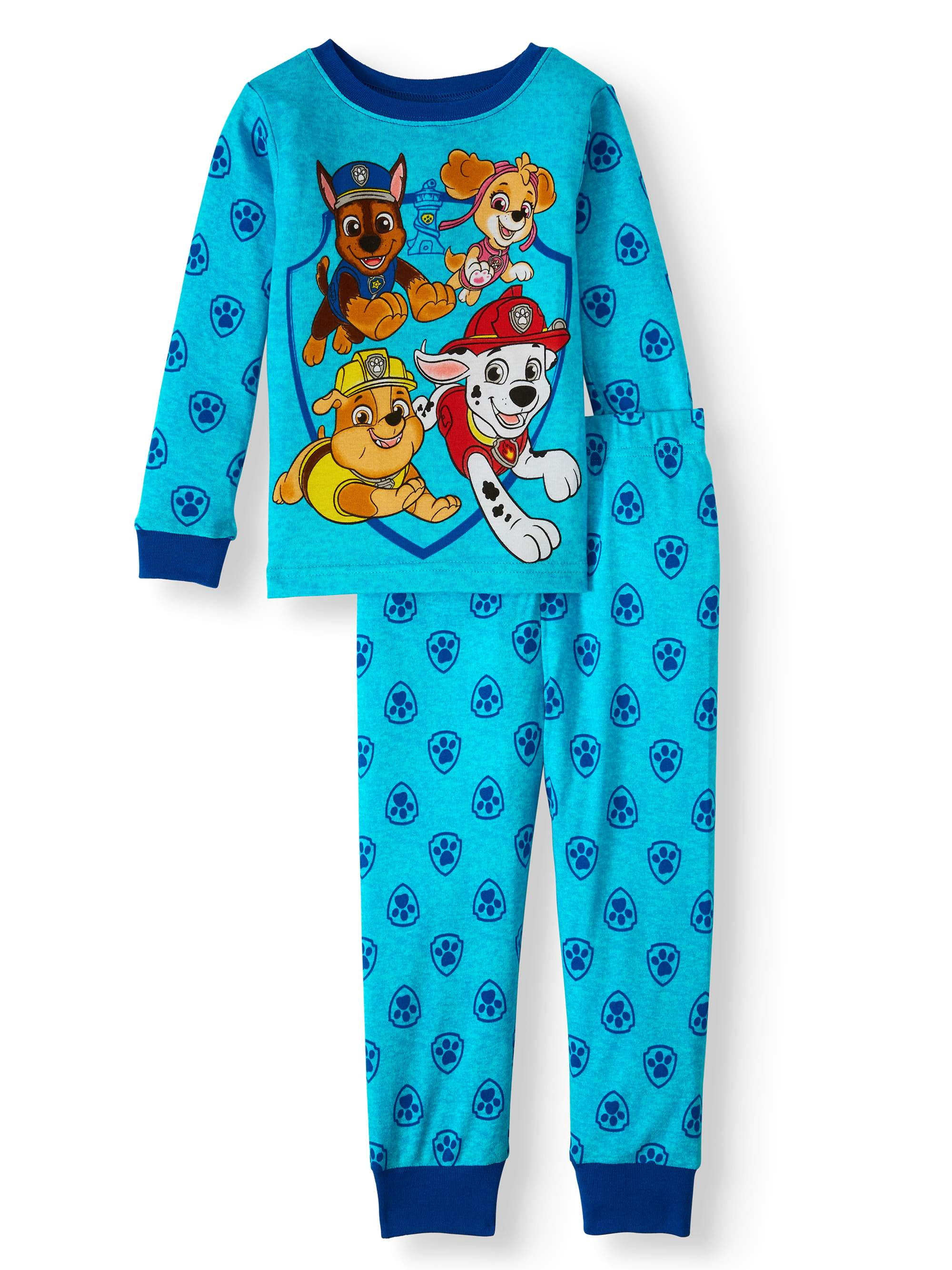 PAW Patrol Paw Patrol Toddler Boy Long Sleeve Cotton Snug Fit Pajamas