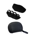 thumbnail image 1 of koolsoo 1 Pair Gym Grips for Weight Lifting Gym Grips Fingerless for Exercise Sports Black, 1 of 9