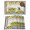 Green Yellow Ivory, variant on Sunflowers Placemats Set of 12, Spring Farmhouse Country Truck Floral Black Plaid Placemats for Dining Table, Place Mats for Kitchen Tabletop, Waterproof Wipeable Dining Table Mats Set