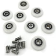 thumbnail image 3 of Ensemble de 8 Roues de Rechange pour Porte de Douche Diamètre 23mm, 3 of 4