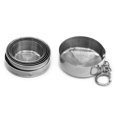 thumbnail image 3 of Taza de té portátil de viaje para acampar al aire libre plegable de acero inoxidable (250 ml) Sywqhk Para Estrenar, 3 of 8