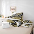 thumbnail image 4 of Erosebridal American Football Bed in a Bag Full size,Ball Game Bed Set,Sport Decor (New Orleans),Reversible,Lightweight,7 Pieces, 4 of 5