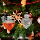 thumbnail image 2 of 10 botellas de plástico transparente para dulces, vacías, para decoración de árboles de Navidad, 2 of 8