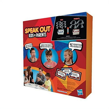 Hasbro C3145 Speak Out Kids vs Parents Game