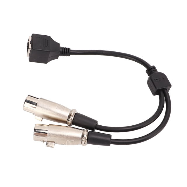 Cable de señal para iluminación de escenario, cable XLR doble de 3 pines hembra, cable XLR doble de 3 pines hembra a R, cable XL de 3 pines hembra a R, innovación moderna