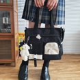 thumbnail image 6 of Multi-Pockets Crossbody Bag for Women, Adjustable Messenger Bag with Pendant for School Daily (C), 6 of 7