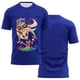thumbnail image 1 of Hazbin Hotel Camiseta hombre Graphic Text Pool 3D Printing Street Casual Manga Corta Ropa Impresa Básica Azul/XL, 1 of 6
