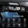 thumbnail image 2 of Cámara para auto Eleacc de 4 canales, 360°, WiFi, GPS y visión nocturna, 2 of 9
