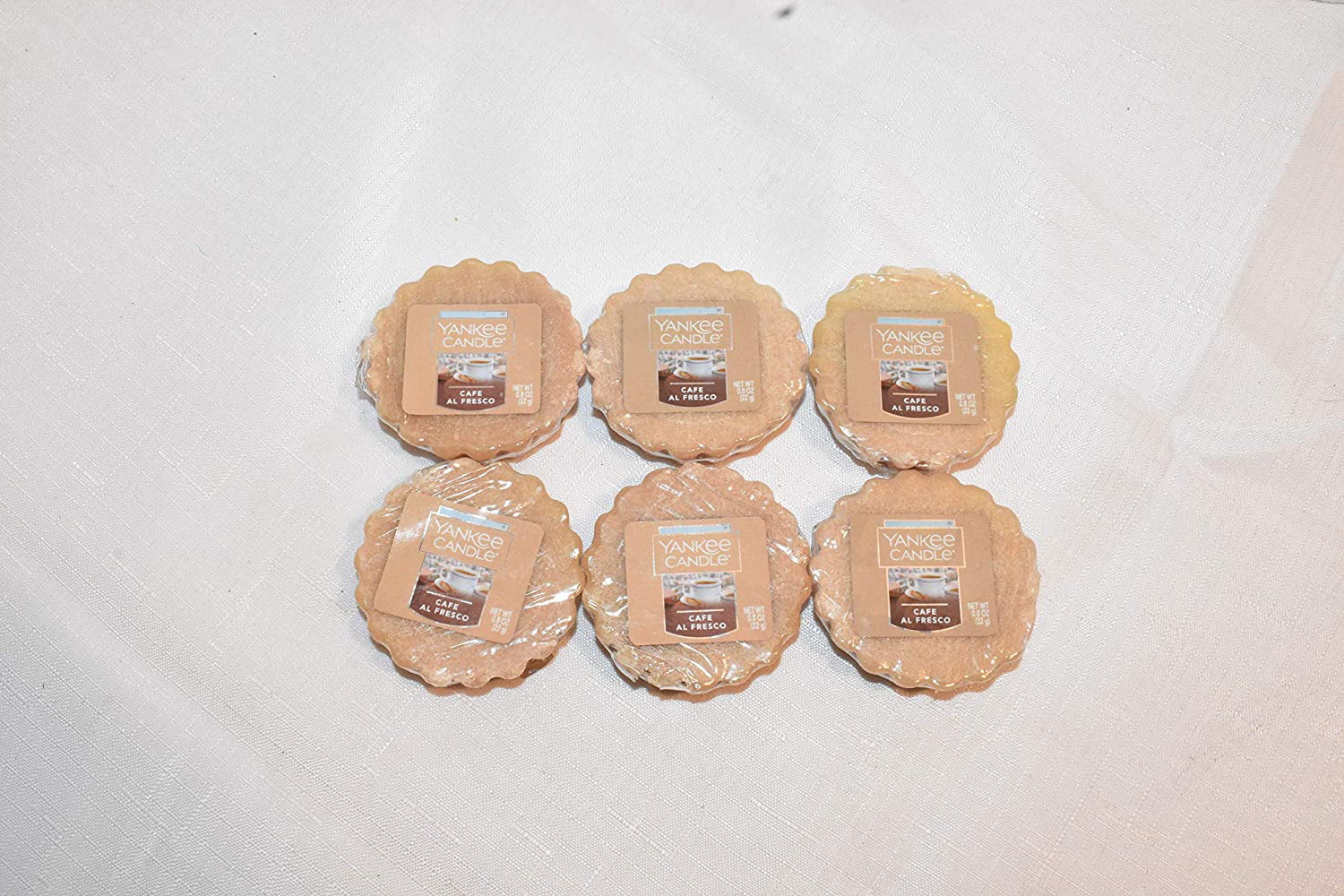 Yankee Candle New Lifes a Breeze Lot of 6 Tarts Wax Mets