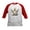 Red/White, variant on CafePress - Ghost With A Funny Face Kids Baseball T Shirt - Kids Cotton Baseball Jersey, 3/4 Sleeve Shirt