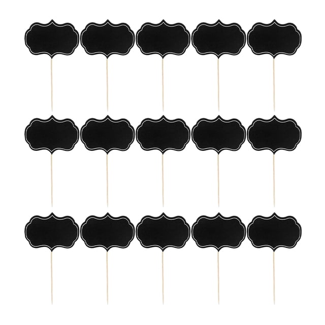 MasteelfCA 24pcs Cheese Markers Blank Toothpick Flags Food Labels for Party Buffet Dinner