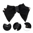 thumbnail image 2 of Unique Bargains 1 Pc Fashion Bow Faux Pearl Hair Clips for Home Black, 2 of 5