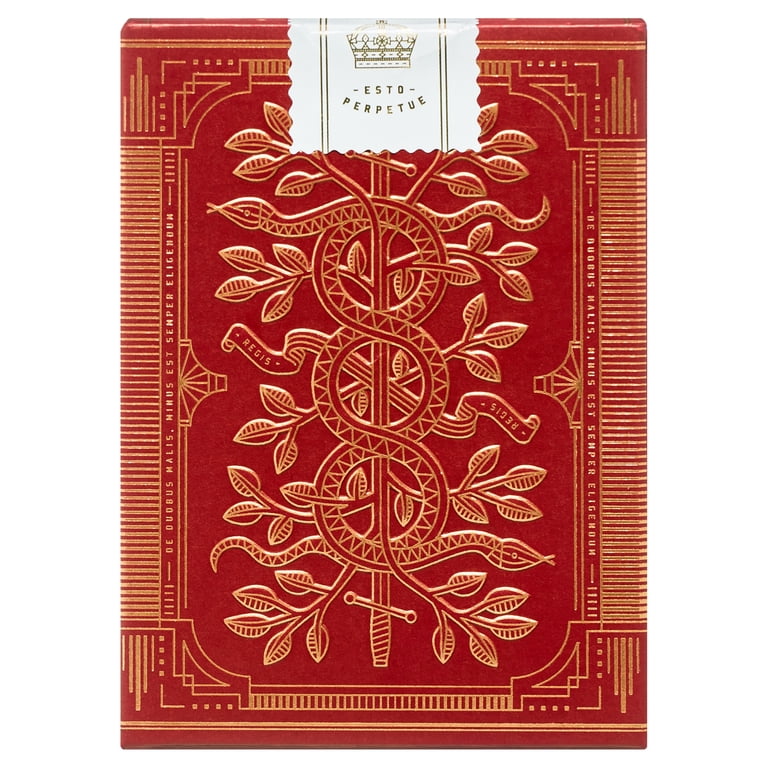 theory11 Monarchs Playing Cards (Red) - Walmart.com