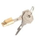 thumbnail image 3 of Cerradura de cilindro con 2 llaves, reemplazo de núcleo de cerradura de latón, profesional, con cerradura, fácil de instalar, cerradura de gabinete DYNWAVEMX Cerraduras de gabinete, 3 of 8