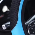 thumbnail image 2 of Car Steering Wheel Cover Universal Fit Anti-slip Protect PU leather breathable, 2 of 7
