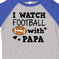 thumbnail image 4 of Inktastic I Watch Football with My Papa Boys Toddler T-Shirt, 4 of 5