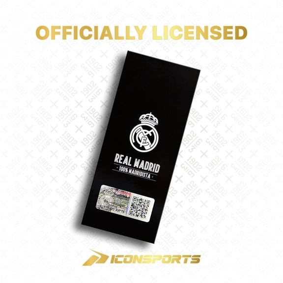 Icon Sports Officially Licensed Real Madrid CF Game Day Shirt - Unisex Adult - RM246GD Navy L