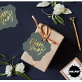 thumbnail image 6 of Inkdotpot Pack Of 50 Real Gold Foil Bracket Shape Paper Tags Merry X-Mas Christmas Favor Hang Tags, 6 of 7