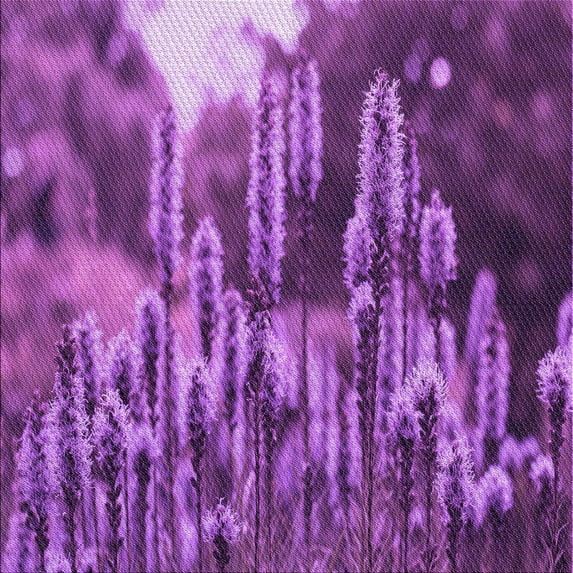 Ahgly Company Machine Washable Indoor Square Transitional Dark Magenta Purple Area Rugs, 8' Square