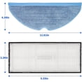 thumbnail image 2 of For Xiaomi Roborock Mop Cloths Pads Filters Of S7 T7s T7 Plus Robotic, 2 of 3