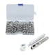 thumbnail image 1 of Riwesomey Anillos con ojales de 10mm para zapatos, núcleos de cuentas, herramientas de perforación de lona de cuero, Kit de ojales DIY con caja de Herramientas y ferretería Riwesomey TO004312-00, 1 of 6