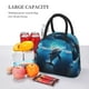 thumbnail image 5 of Easygdp Ice Blue Ocean Cute Dolphin Bolsa de Almuerzo Insulada Grande, Forro de Aluminio, Diseño Espacioso, a Prueba de Fugas, Ideal para Trabajo, Picnics, Viajes y Actividades al Aire Libre, 5 of 6