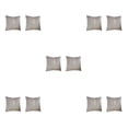 thumbnail image 3 of Maytalsory 2x Stylish And Luxurious Ambiance Velvet Cushion Cover Symmetrical Gold Thread grey 5Set, 3 of 6